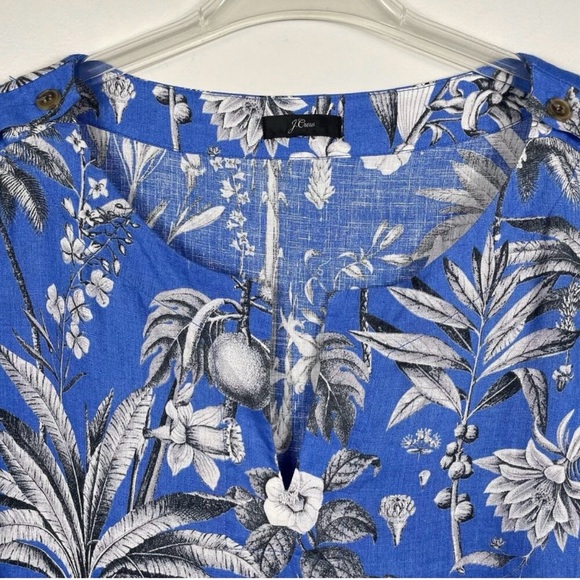 J Crew Cropped toile top - Picture 4 of 5